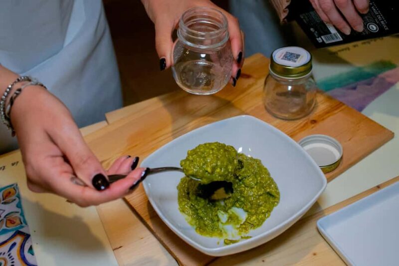 Cooking class, visit to the Catania market and light lunch - Preparing Traditional Sauces and Flavors