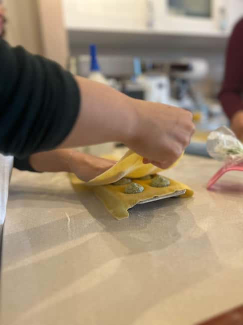 Cooking Class w/Italian Mamma from Pompei! - Enjoying Italian Wine with Your Handmade Pasta