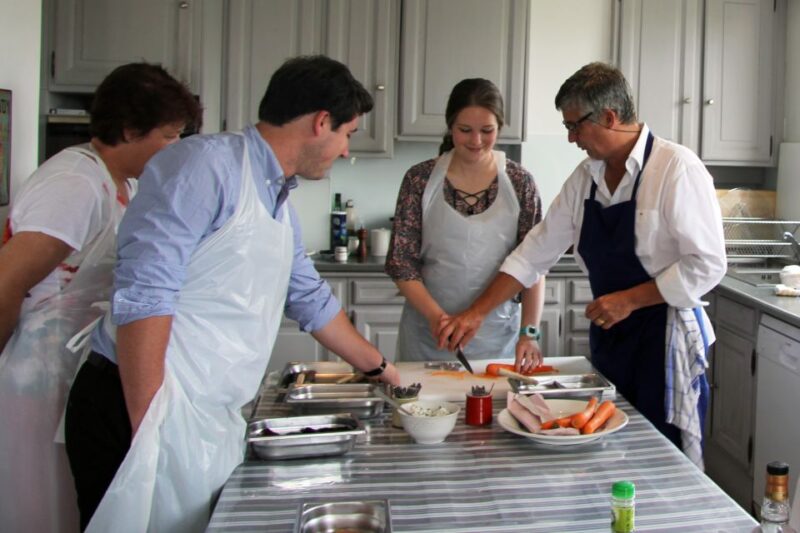Cooking Class with a Parisian Chef - Sample Menu Highlights: Mediterranean Zucchini, Marinated Chicken, and Grape Pickers Cake
