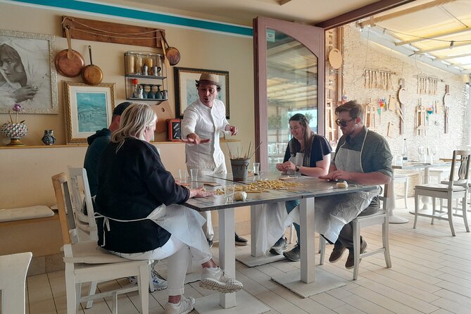 Cooking Class with Seaview with Chef Mimmo - Creating Classic Sicilian Appetizers and Vegetables
