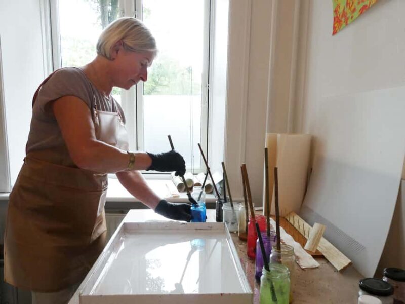 Copenhagen (2-Hour Paper Marbling Workshop with Goda) - The History of Marbled Paper: From Japan to Europe