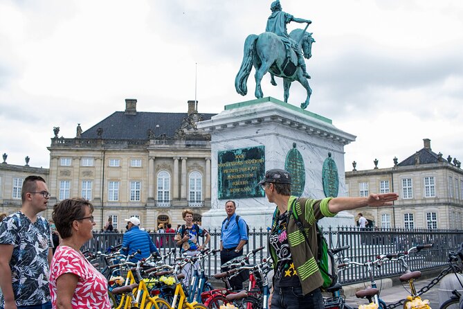 Copenhagen Highlights 3 Hour Bike Tour with local Guide - Visiting the Royal Residence at Amalienborg Palace