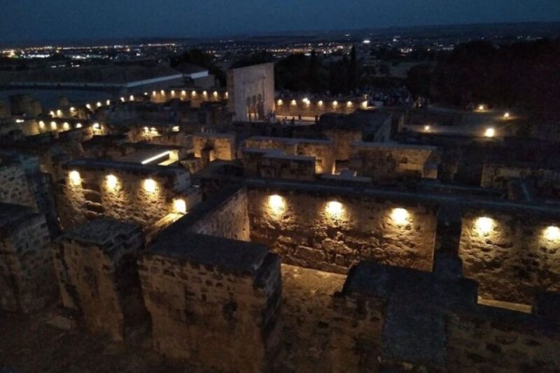 Cordoba: Medina Azahara Night Tour without transport - The Experience of a Guided Night Tour