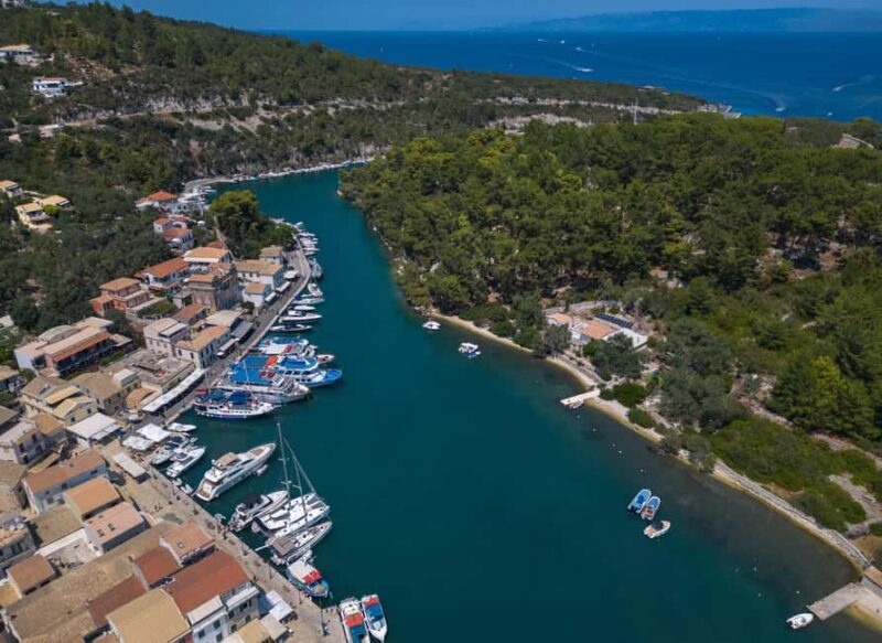 Corfu: All in One Cruise to Paxos - Antipaxos - Blue Lagoon - Discovering the Blue Caves of Papardi and Poseidona