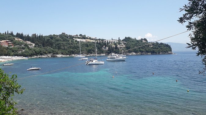 Corfu boat trip, swimming & BBQ - Key Points