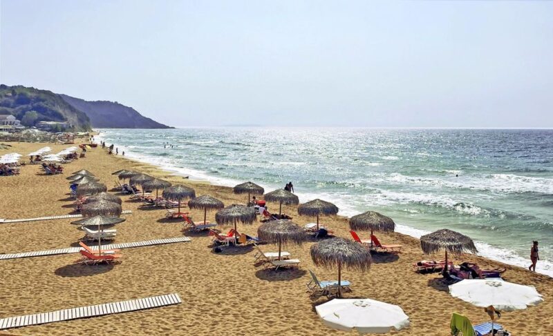 Corfu: Bus trip to Pontikonisi, Mon Repos Achilleion & Swim - Relaxing at Marathias Beach