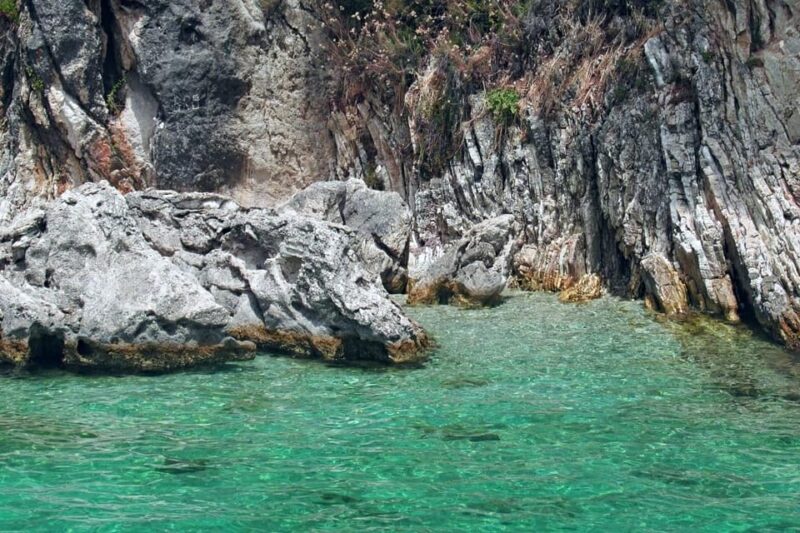 Corfu Coastal Cruise with BBQ - Stops at Nissaki and Agios Arsenios for Swimming
