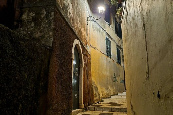 Corfu Ghost Stories, Dark Legends & Facts Night Tour - Nighttime Atmosphere and Street Walking Experience