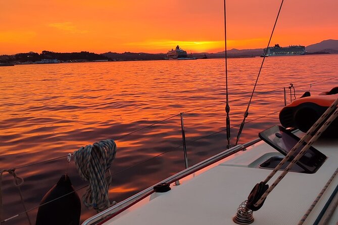 Corfu Island Sunset Cruise on Sailing Boat - Experience a Luxurious Sunset Cruise on Corfu’s Bay