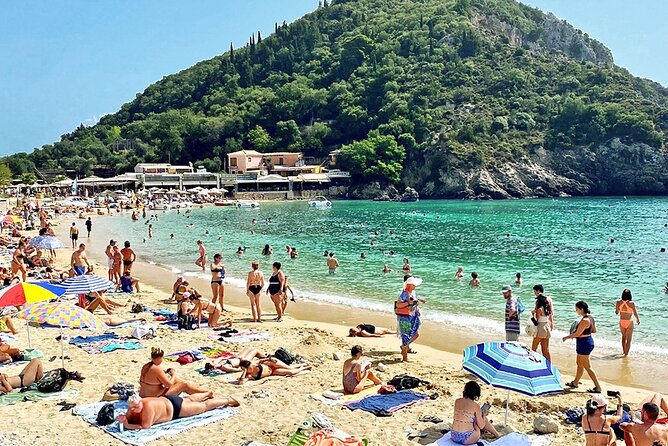 Corfu: Palaiokastritsa Swimming and Loggas Beach Sunset Tour - Exploring Palaiokastritsa’s Marine Caves and Beaches