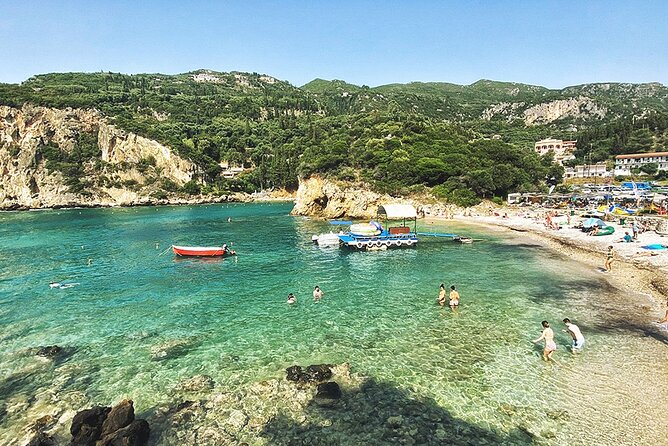 Corfu: Palaiokastritsa Swimming and Loggas Beach Sunset Tour - The Charm of Loggas Beach and Its Sunset Views