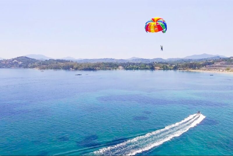 Corfu: Parasailing Adventure Near Corfu Town - The Boat Ride Along Dassia’s Coastline