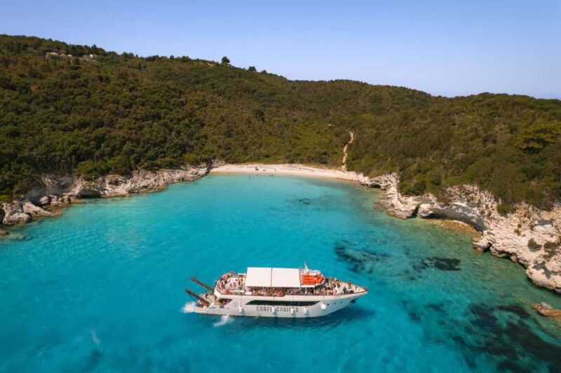 Corfu: Paxos, Antipaxos, and Blue Caves Cruise with comfort! - Setting Out on a Scenic Ionian Sea Voyage