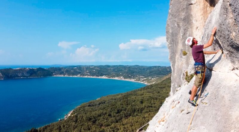 Corfu: Rock Climbing for Beginners - Scenic Cliffs Overlooking the Diapontian Islands