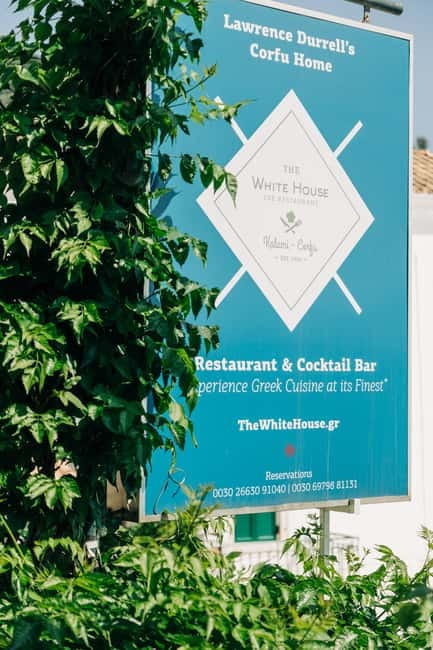 Corfu: The Durrells' White House Dining Experience - Gourmet Seafood Prepared by a Michelin-Star Chef
