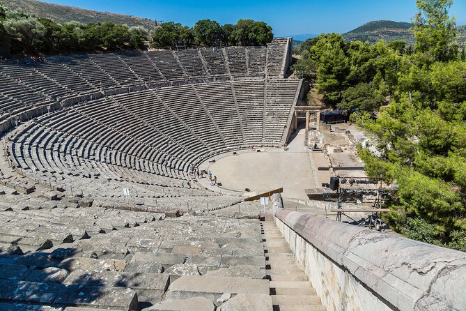 Corinnt Canal, Epidaurus, Nafplio and Mycenae, Private Day Tour - The Sanctuary of Asklepios: Greece’s Ancient Healing Center