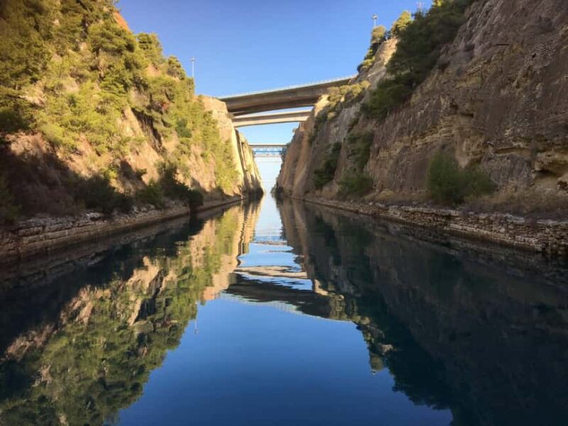 Corinth Canal Cruise: Ancient Ports, Crystal Waters &History - Crossing the Corinth Canal: A Modern Engineering Feat