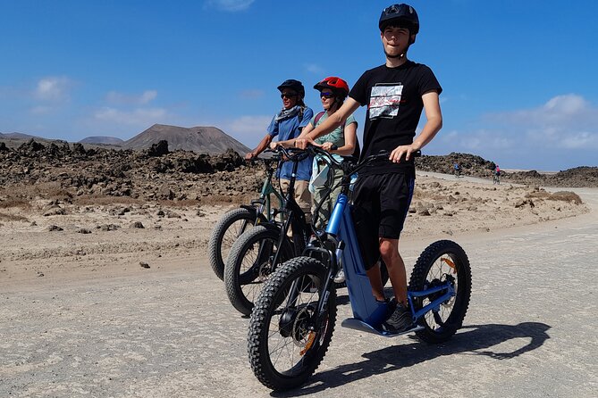 Corralejo E-trial Scooter Off Road Tour - Scenic Route from Corralejo to Montaña Lomo Blanco