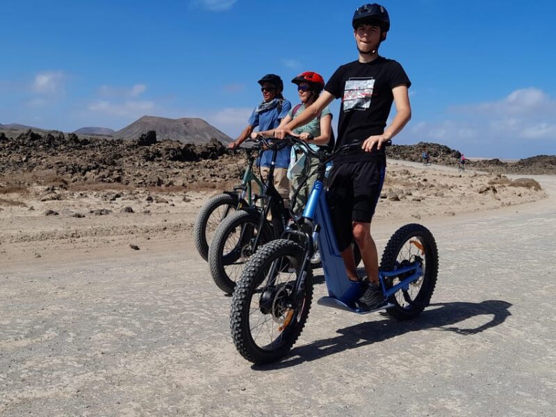 Corralejo: Off Road Adventure on E-scooter - Volcanoes and Sand Dunes at Montana Lomo Blanco