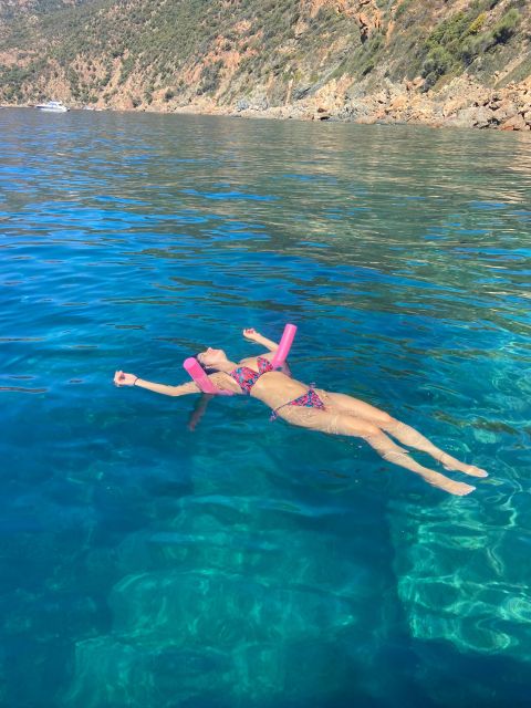 Corsica: Calanques de Piana-capo rosso boat trip/snorkeling - Key Points