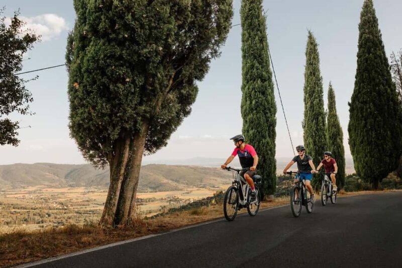 Cortona: Guided E-Bike Tour of Tuscany's Hidden Gem - Practical Details: Meeting Point, Parking, and Group Size