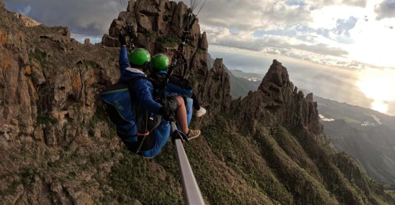 Costa Adaje: Paragliding from 1100m - Incredible landscape! - Key Points