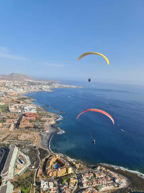 Costa Adaje: Paragliding from 1100m - Incredible landscape! - The Paragliding Flight Over Tenerife’s Highest Mountains
