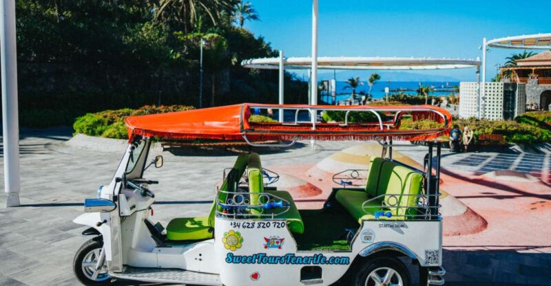Costa Adeje: Double Tuk Tuk Tour - Tour Logistics and Guides