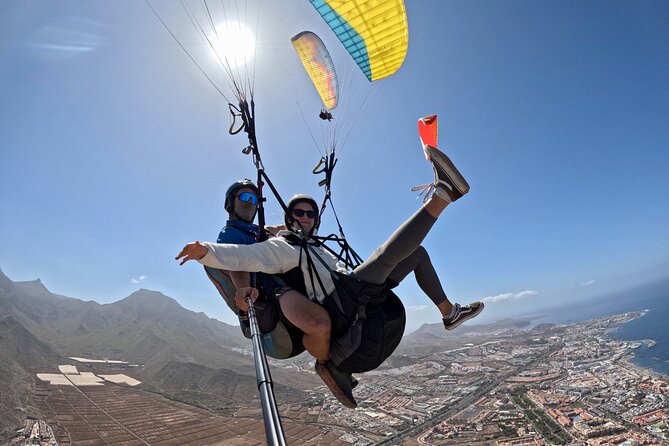 Costa Adeje paragliding, the best tandem flight in Tenerife - From the Takeoff among Pines to the Reach of Beaches