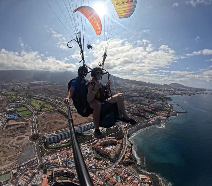Costa Adeje, Paragliding with pick up service and 5 free photos! - Experience the Thrill of Costa Adeje Paragliding with Convenient Pick-Up and Free Photos