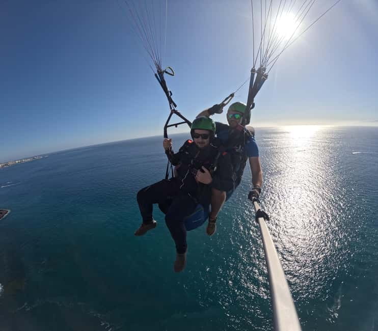 Costa Adeje, Paragliding with pick up service and 5 free photos! - The Takeoff from Taucho with Spectacular Coastal Views