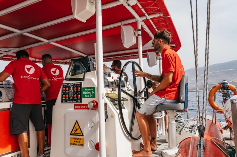 Costa Adeje: Whale & Dolphin Eco-Cruise with Snacks & Drinks - Activities: Swimming, Snorkeling, and Relaxing Onboard