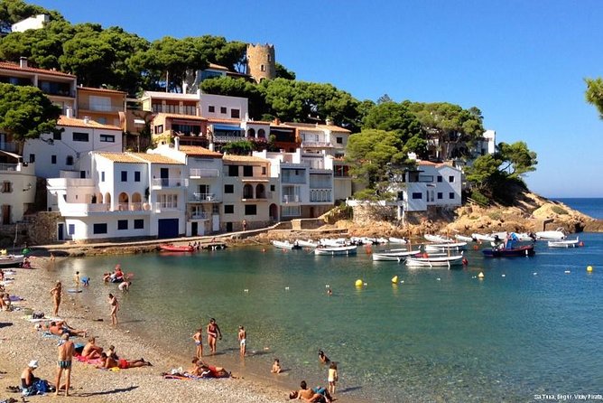 Costa Brava and Empuries Small Group Tour with Hotel Pick-Up and Boat Ride - Visiting the Medieval Charm of Sant Marti DEmpuries