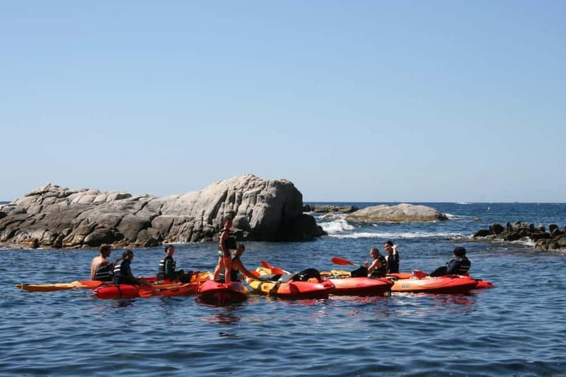 Costa Brava: Sant Feliu de Guíxols Kayak & Snorkel Tour - Snorkeling in the Crystal Clear Mediterranean Waters