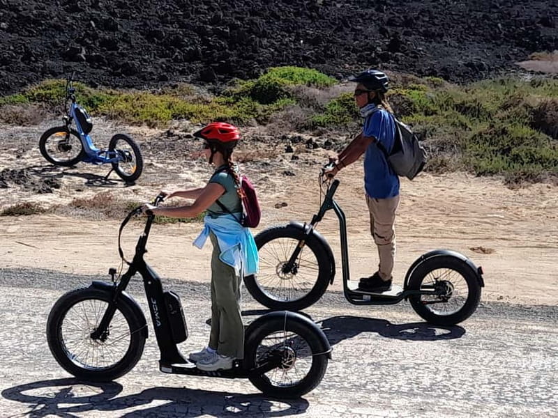 Costa Calma: E-bike Tour/E-scooter - Starting Point and Tour Duration