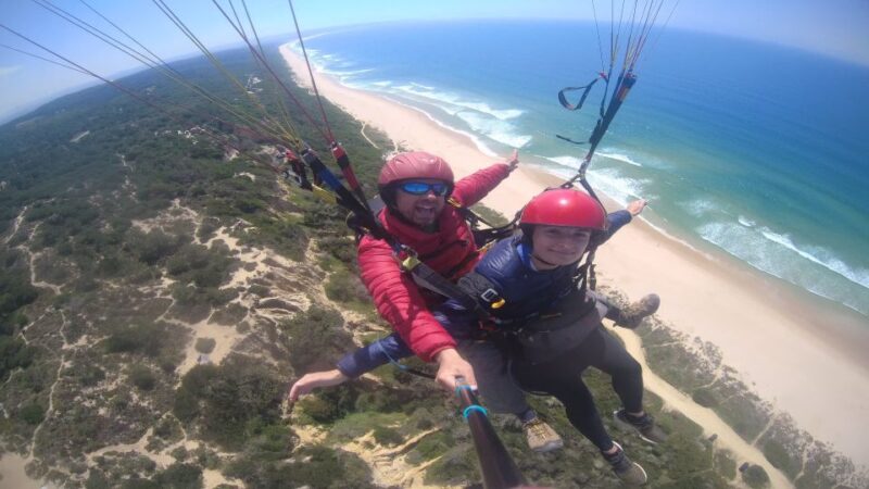 Costa de Caparica: Paragliding Tandem Flight - Key Points