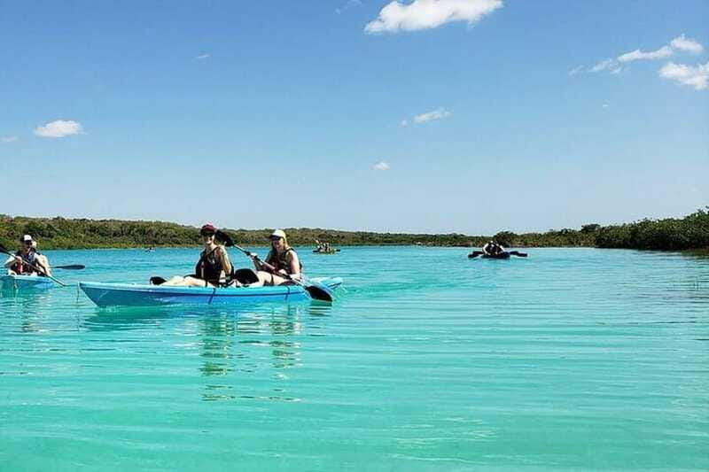 Costa Maya: Bacalar Seven Color Lagoon and Mayan Experience - Water Activities and Refreshments Included