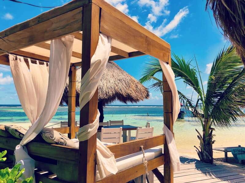 Costa Maya: Yaya Beach Break Open Bar & Optional VIP Cabana - Cozy Beach Day at Yaya Beach Club in Mahahual for $60