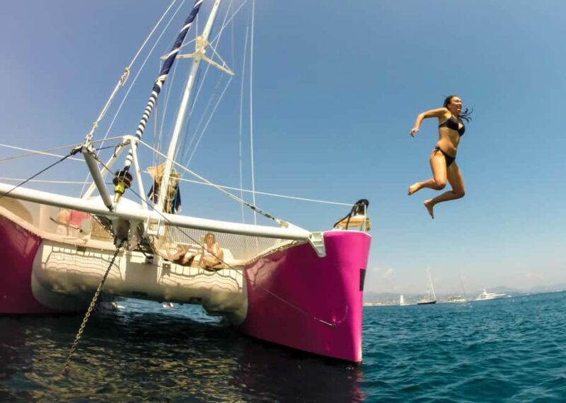 Côte d'Azur: Half-Day Coastline Catamaran Sailing Tour - Departure Location and Meeting Details in Port