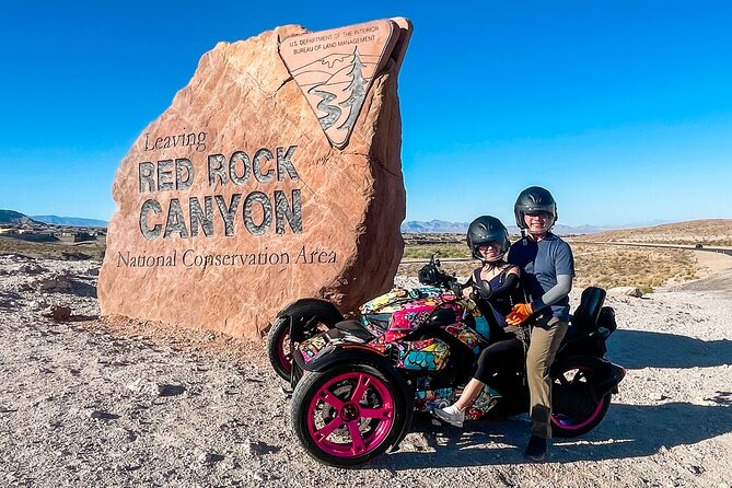 Couples Private Guided Red Rock Canyon Tour On A CanAm Trike - Red Rock Canyon Tour Starting Point in Las Vegas