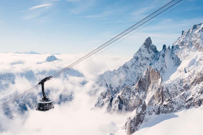Courmayeur: Skyway Monte Bianco Cable Car Return Ticket - The Cable Car Ride to Punta Helbronner