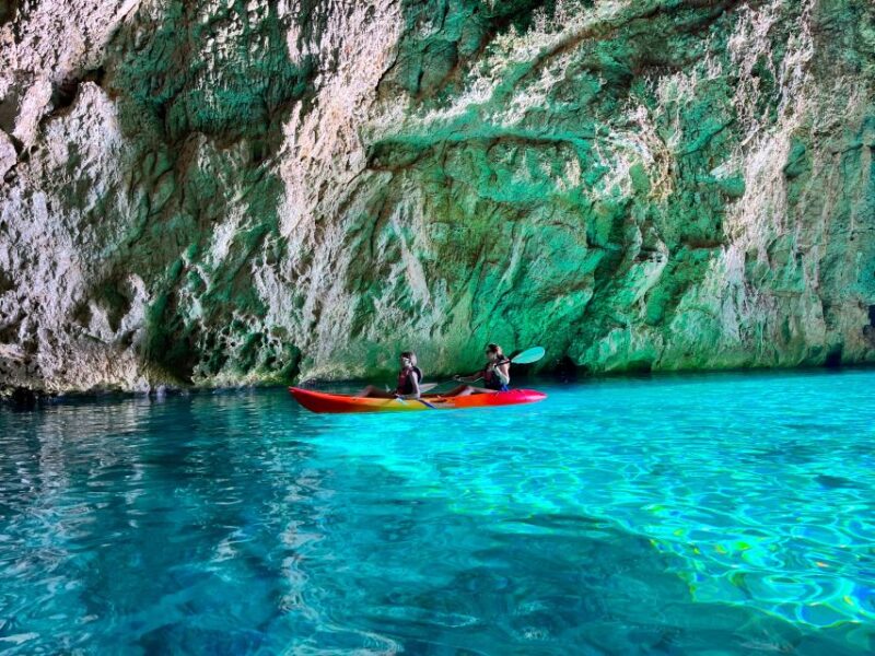 Cova dels Orguens: Cave Exploring Kayak & Snorkel Tour - Practical Details: Meeting, Gear, and Guides