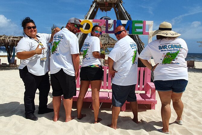Cozumel 5-Hour Private Bar Crawl Tour - Starting Point at Jackpot Cozumel and Personalized Pickup