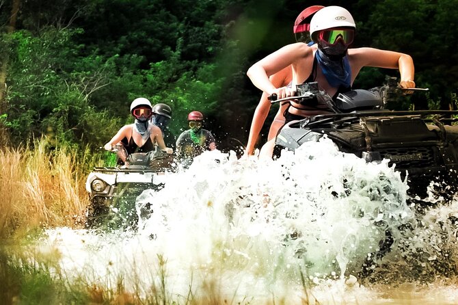 Cozumel ATV Adventure to Jade Cavern and Beach - Cultural Flavors with a Guided Tequila Tasting