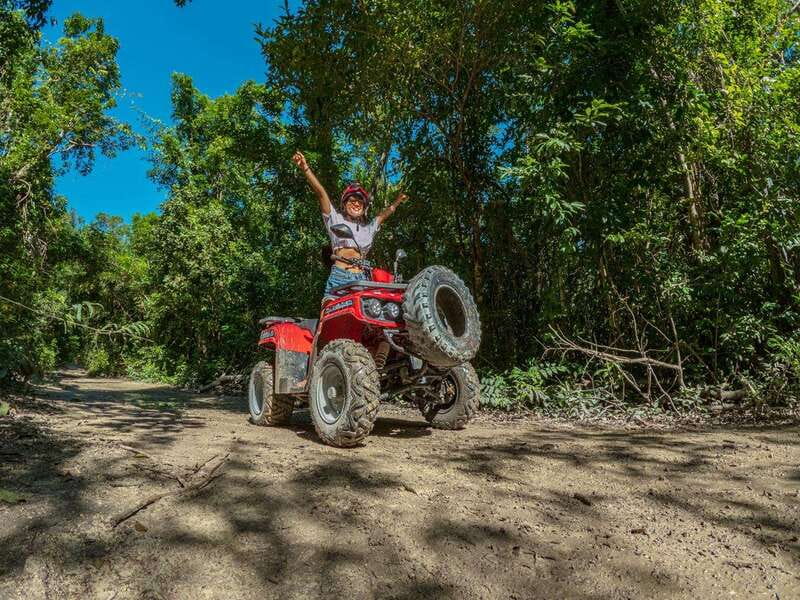 cozumel: ATV adventure with caverns, ruins with transfer - The Experience at Jade Cavern