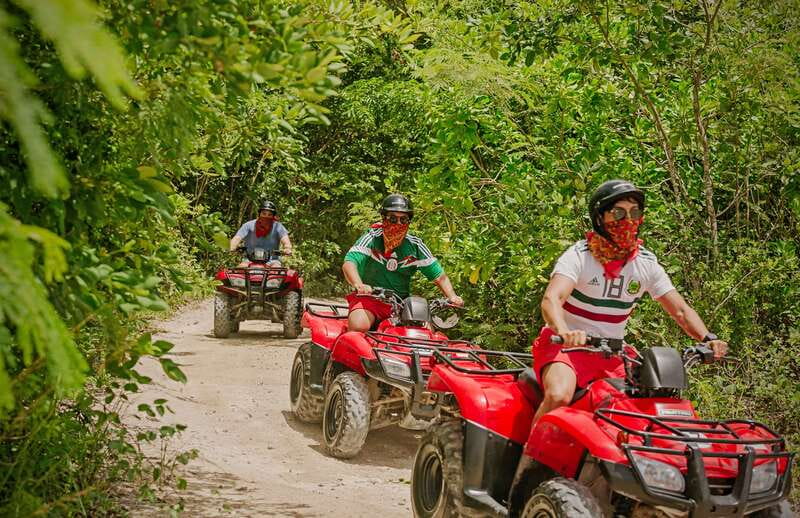 Cozumel: Atv Jungle Ride - The Route and Terrain of the Jungle Ride