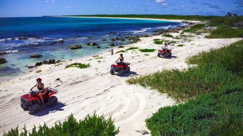 Cozumel: ATV Seashore Adventure & Mayan Cenote Experience - Discovering a Hidden Cenote for Refreshing Swimming