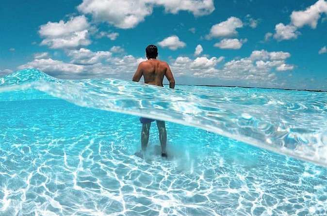 Cozumel Catamaran Fun: Snorkeling, Open Bar & Water Park - El Cielo Sandbar and Shallow Water Encounters