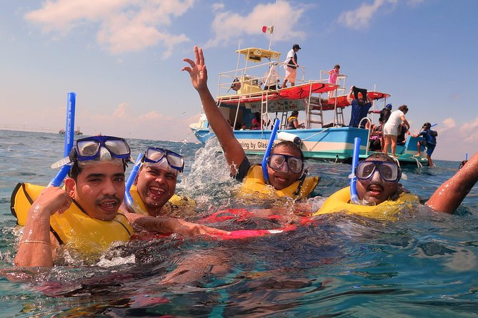 Cozumel Coral Reef Snorkeling by Glass Bottom Boat with Guide - Timing, Pacing, and Group Size