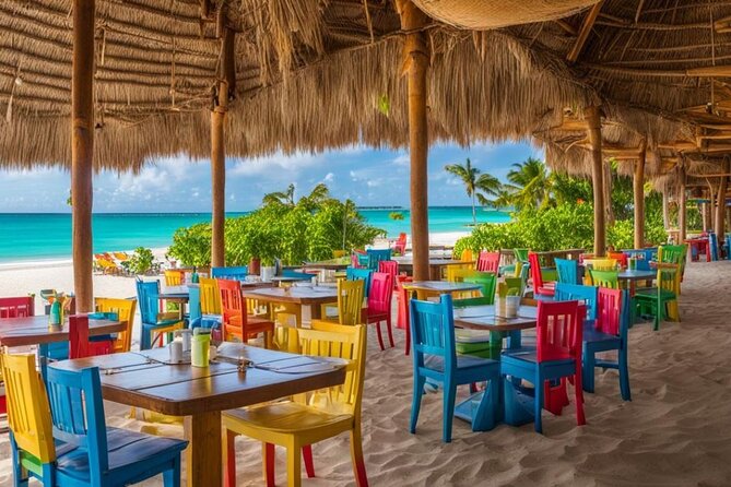 Cozumel Jeep 4x4 Tour South Tip with Lunch and Snorkel - Lunch at a Seaside Beach Club